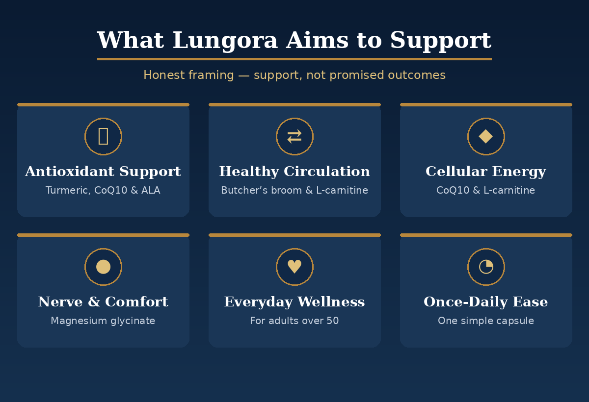 What Lungora aims to support